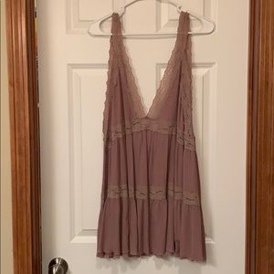 Free People lace tank